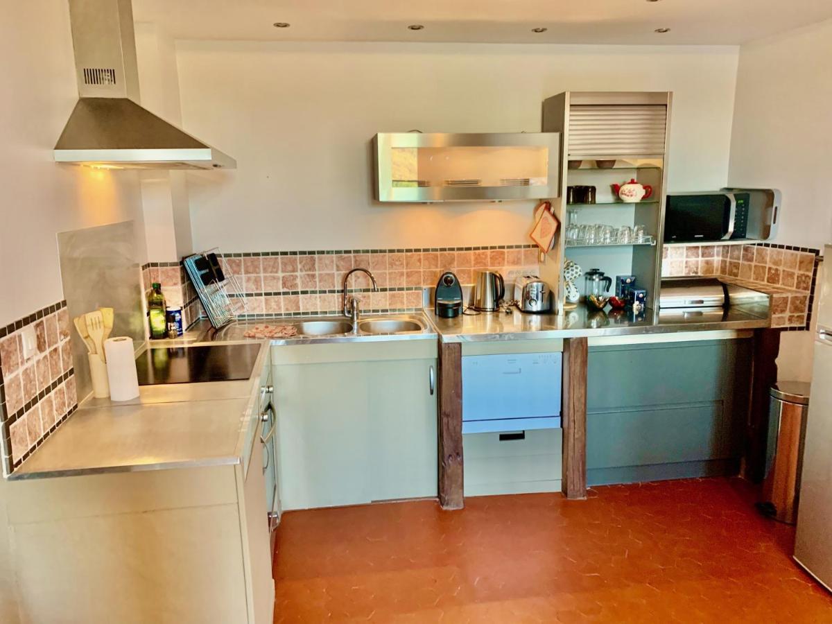 Le Logis Des Cascades 2 Apartment Moustiers-Sainte-Marie Luaran gambar