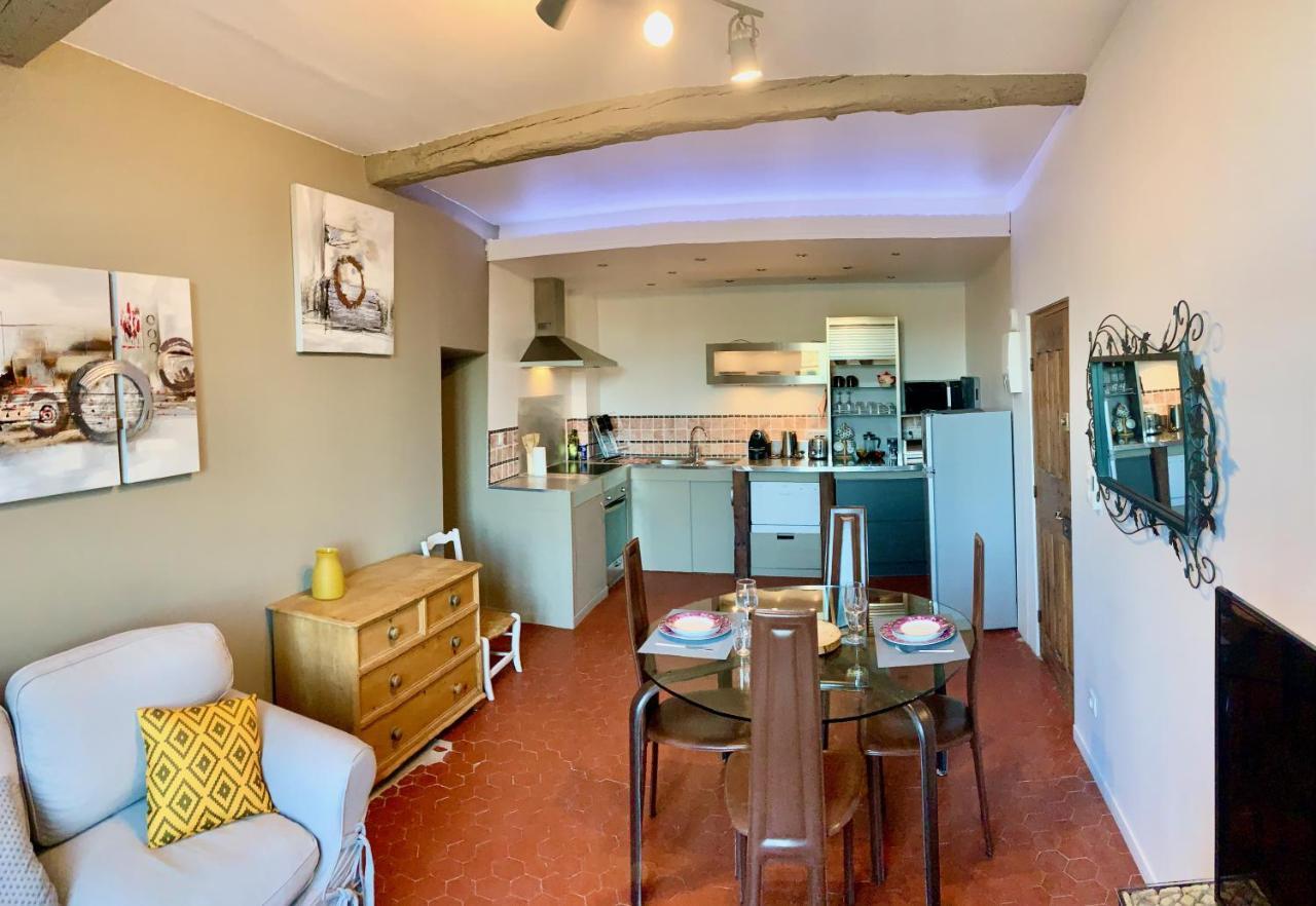 Le Logis Des Cascades 2 Apartment Moustiers-Sainte-Marie Luaran gambar